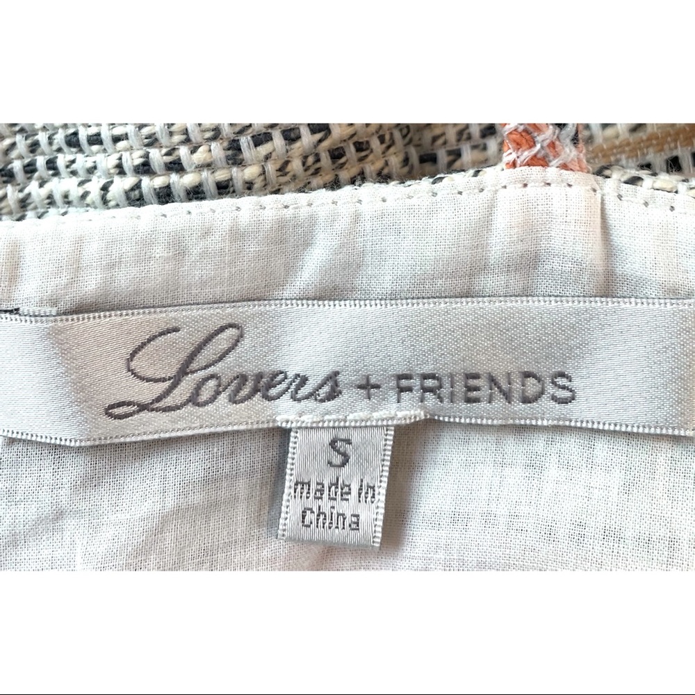 Lovers + Friends pink blue tweed dress size small - Picture 9 of 9